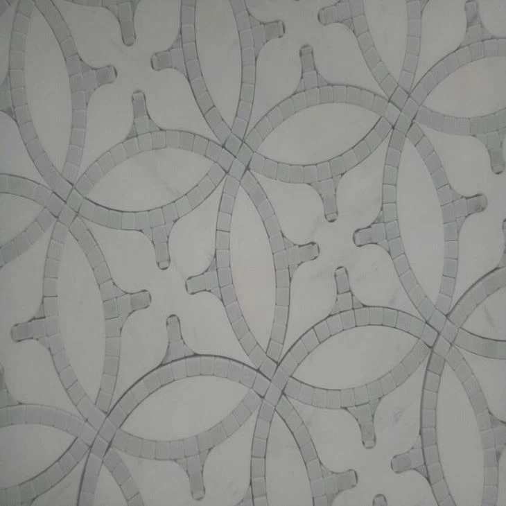 White Mosaic pattern