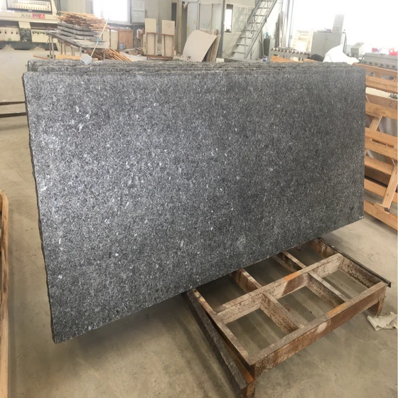 Luxury King Black Granite Slab For Exterior Decoration
